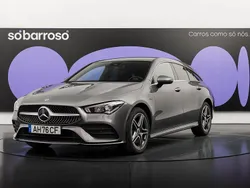 Cinza Usado 2021 Mercedes CLA250 Shooting Brake AMG line Carrinha | € 30.990