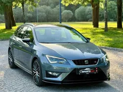 Cinza Usado 2016 Seat Leon FR | € 19.999 (Preço elevado)