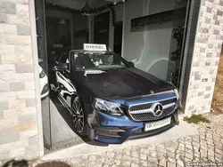 Azul Usado 2018 Mercedes E220 AMG line Cabrios | € 43.950 (Super Preço)