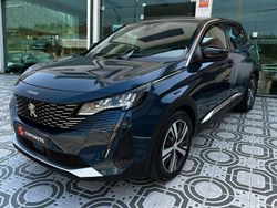 Azul escuro preto Usado 2022 Peugeot 3008 Allure | € 25.500 (Preço justo)