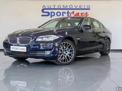 Azul Usado 2011 BMW 520 Exclusive Sedan | € 16.450 (Preço justo)