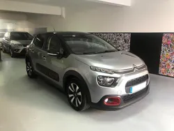Cinza Usado 2021 Citroën C3 PureTech Citadino | € 12.000 (Preço justo)