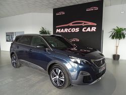 Azul Usado 2018 Peugeot 5008 Allure Monovolume | € 25.900 (Caro)