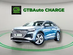 Cinza Usado 2023 Audi Q4 Sportback e-tron S-Line SUV | € 37.499