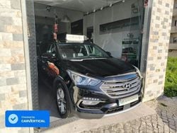 Preto (metalizado) Usado 2016 Hyundai Santa Fe SUV | € 21.950