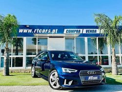 Azul Usado 2019 Audi A4 S-Line Carrinha | € 28.980 (Preço justo)