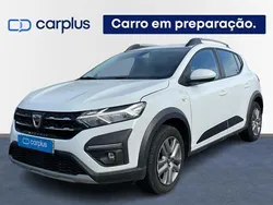 Branco Usado 2021 Dacia Sandero Comfort Citadino | € 16.500 (Preço elevado)