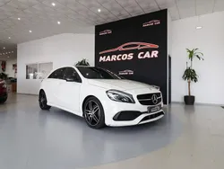 Branco Usado 2016 Mercedes A200 AMG line | € 23.400 (Preço elevado)