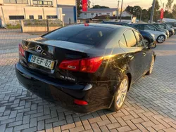 Preto Usado 2007 Lexus IS220d Sedan | € 6.900