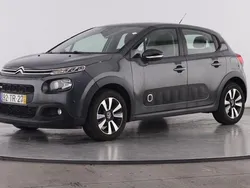 Cinzento Usado 2017 Citroën C3 Feel Citadino | € 9.599 (Preço justo)