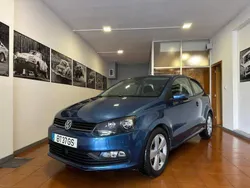 Azul Usado 2015 VW Polo Trendline Citadino | € 10.500 (Bom preço)