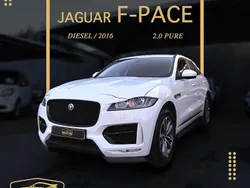 Branco Usado 2016 Jaguar F-Pace Pure SUV | € 26.500 (Preço elevado)