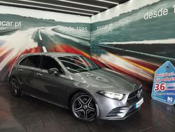 Cinza Usado 2020 Mercedes A180 AMG line Citadino | € 28.499 (Preço elevado)