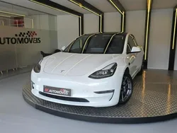 Branco Usado 2021 Tesla Model 3 Long Range AWD Sedan | € 34.900 (Preço elevado)