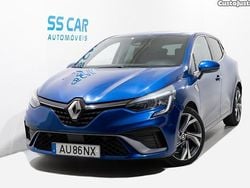 Azul Usado 2022 Renault Clio V RS Line | € 14.440 (Preço justo)