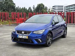 Azul Usado 2019 Seat Ibiza FR | € 15.750 (Preço justo)