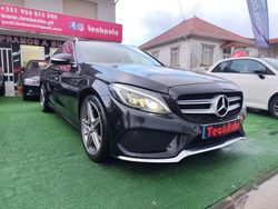 Preto Usado 2014 Mercedes C220 AMG line Carrinha | € 16.480