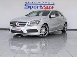 Cinza Usado 2014 Mercedes A200 AMG line | € 17.500