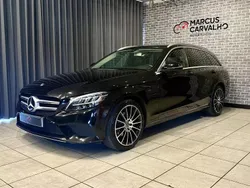Preto Usado 2019 Mercedes C200 Avantgarde Carrinha | € 24.990 (Preço justo)