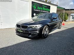 Cinza Usado 2017 BMW 520 Carrinha | € 25.900 (Preço elevado)