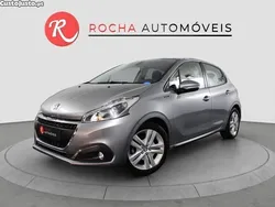 Cinza Usado 2019 Peugeot 208 Active Citadino | € 12.999 (Bom preço)