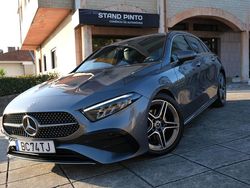 Cinza Usado 2023 Mercedes A180 AMG line Sedan | € 34.950 (Preço elevado)