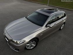 Cinza Usado 2013 BMW 520 Luxury Line Carrinha | € 16.980 (Preço justo)