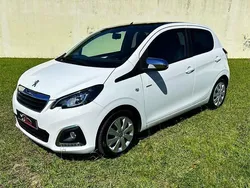 Branco Usado 2019 Peugeot 108 Allure Citadino | € 11.750 (Preço justo)