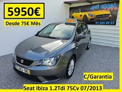 Cinzento Usado 2013 Seat Ibiza Sedan | € 5.950 (Preço justo)