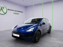 Azul Usado 2022 Tesla Model X Long Range SUV | € 36.999