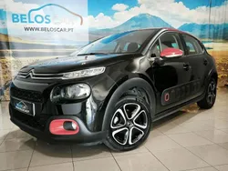 Preto Usado 2018 Citroën C3 Feel Citadino | € 10.750 (Bom preço)