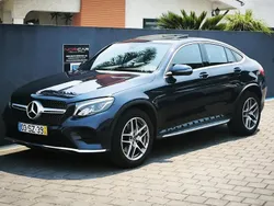 Azul Usado 2017 Mercedes GLC250 AMG line Coupé | € 37.950 (Bom preço)