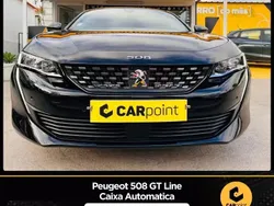 Preto Usado 2022 Peugeot 508 GT-line SUV | € 29.900 (Preço justo)