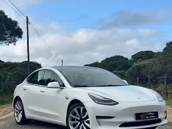 Branco Usado 2020 Tesla Model 3 Long Range Sedan | € 24.990 (Bom preço)