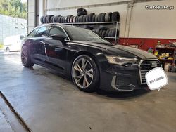 Preto Usado 2019 Audi A6 S-Line Carrinha | € 38.000