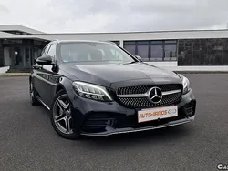 Preto Usado 2020 Mercedes C200 AMG line Carrinha | € 26.990 (Preço elevado)