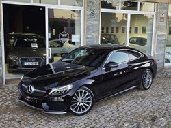 Preto Usado 2016 Mercedes C220 AMG line Coupé | € 27.450