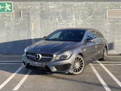 Cinzento Usado 2016 Mercedes CLA200 Shooting Brake AMG line Carrinha | € 19.490 (Bom preço)