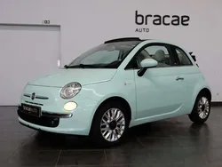 Verde Usado 2014 Fiat 500C Lounge Cabrios | € 8.750 (Preço justo)