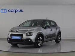 Cinza Usado 2020 Citroën C3 Feel Citadino | € 12.500 (Preço justo)