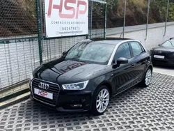 Preto Usado 2016 Audi A1 Sportback S-Line Citadino | € 17.990