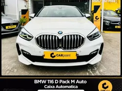 Branco Usado 2020 BMW 116 Citadino | € 28.900 (Caro)