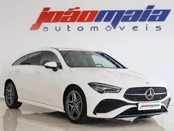 Branco Usado 2023 Mercedes CLA180 Shooting Brake AMG line Carrinha | € 39.800 (Preço justo)
