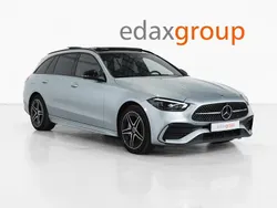 Cinza Usado 2022 Mercedes C300 AMG line Carrinha | € 41.990 (Bom preço)
