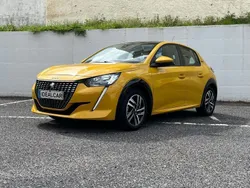 Amarelo Usado 2020 Peugeot 208 Allure Citadino | € 14.900 (Preço elevado)