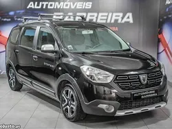 Preto Usado 2019 Dacia Lodgy Stepway Monovolume | € 13.900 (Bom preço)