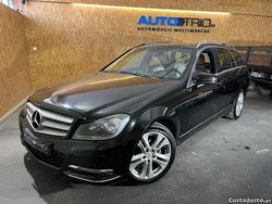 Preto Usado 2012 Mercedes C200 Avantgarde Sedan | € 11.900 (Preço justo)