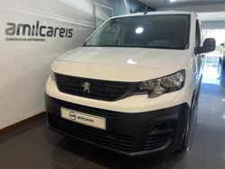 Branco Usado 2021 Peugeot Partner Monovolume | € 13.500 (Preço justo)