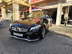 Preto Usado 2015 Mercedes C250 AMG line Sedan | € 26.750