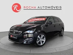 Preto Usado 2016 Peugeot 308 GT-line Carrinha | € 10.790 (Preço justo)